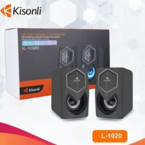 KISONLI L-1020 Music Circulting Colorfull Breathing Lights Speaker,USB 2.0 PC, Mobile,laptop multimedia LED light speaker