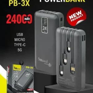 Buy SM GOLD Universal USB Port Backup Battery Charger with All 4 Own Line Charging Cables 24000mAh Online at Best Prices in India - JioMart