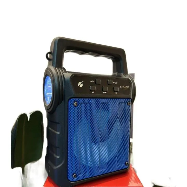 KBroad KTS-2295 Portable Wireless Bluetooth Speaker | Solar Charging, LED Flashlight, FM Radio, USB/TF Card Support | Rechargeable Outdoor Speaker - Image 3