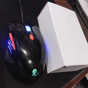 7 Colour Rainbow Lights Mouse( Wired ) For Gaming And Normal Use Gaming 7 colour light mouse usb wired