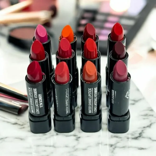 6 Pcs High Pigmented Matte Lipstick Set - Image 4