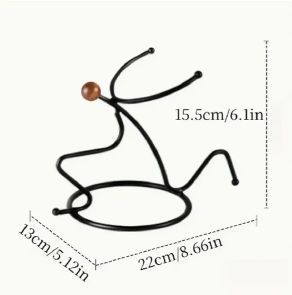 Creative Humanoid Drink Rack Artistic Drink Holder - Image 4