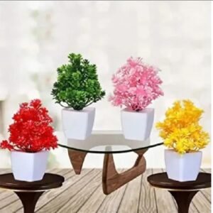 4 Pcs Faux Flower