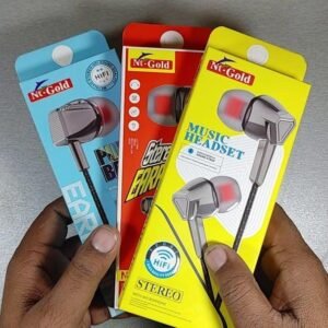 Clear Voice Wired Earphones Black