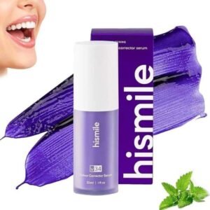 Teeth Whitening V34 Colour Corrector Serum - Purple Toothpaste 1 Pcs
