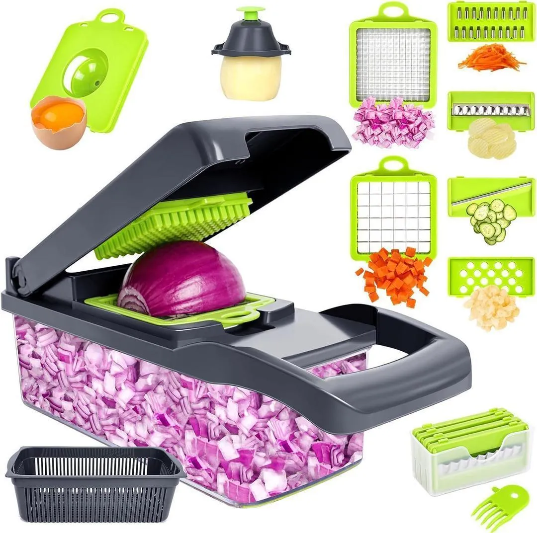 16 In 1 Vegetable Cutter for Enhanced Cooking and Food Preparation - Image 2