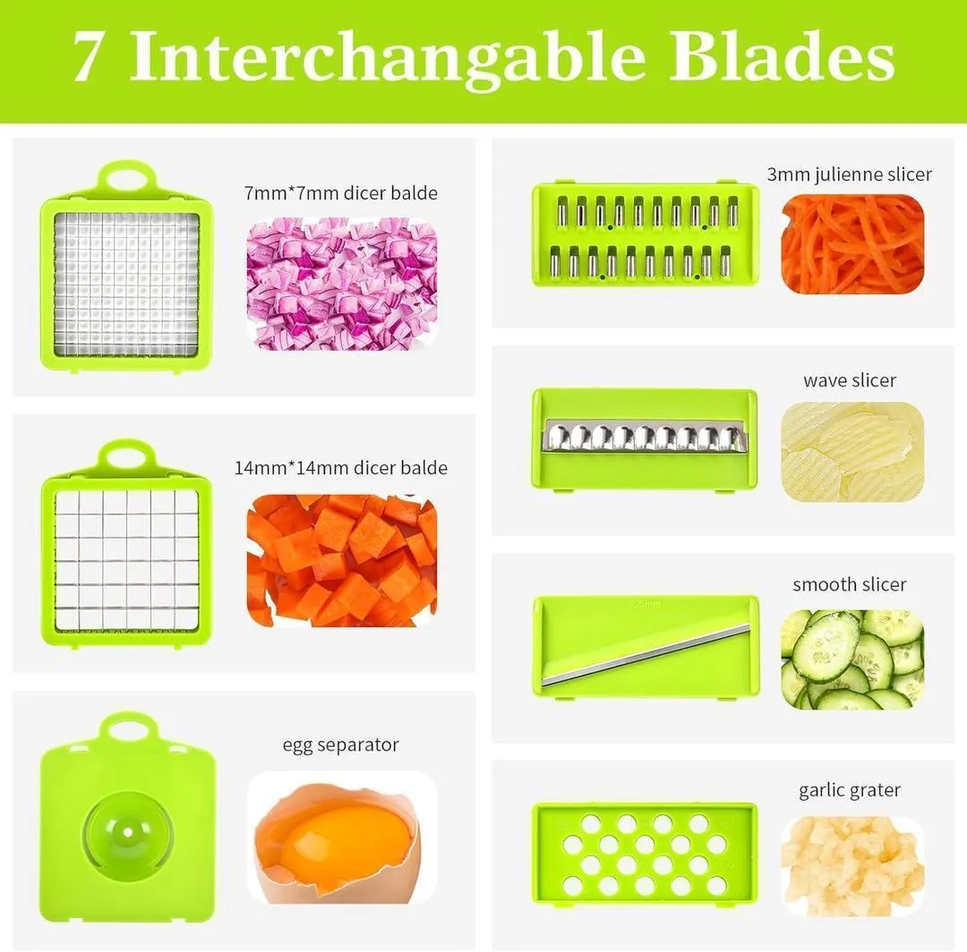 16 In 1 Vegetable Cutter for Enhanced Cooking and Food Preparation - Image 3
