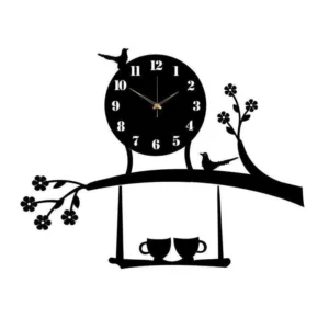 Tree Design 3D Wall Clock