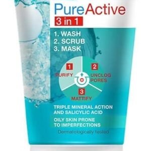 3 in1 Pure Active Face Wash 150ml