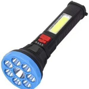 Rechargeable Flashlight with Type-C Charging Port - Essential Camping Gear, 1 Pc