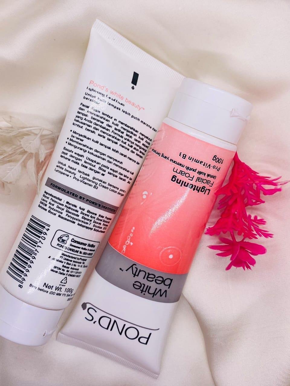 Ponds White Beauty Whitening And Brightening Face Wash, 150g, 1 Pc - Image 2