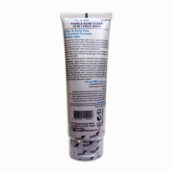 10 in 1 Face Wash, 100 Ml - High Quality Acne Clear - Image 5