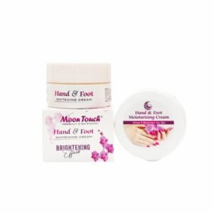 Moon Touch-Hand & Foot Care Deal (Whitening Cream + Moisturizing Cream) + Free Glutathione Serum 5ml