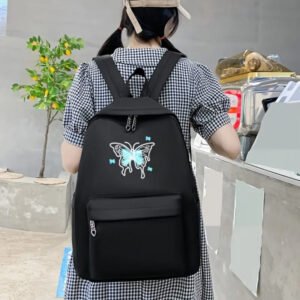 Butterfly Laptop bagpack for girls korean style Bags for girls university & college sale woman bags school bag bag for college bag for laptop