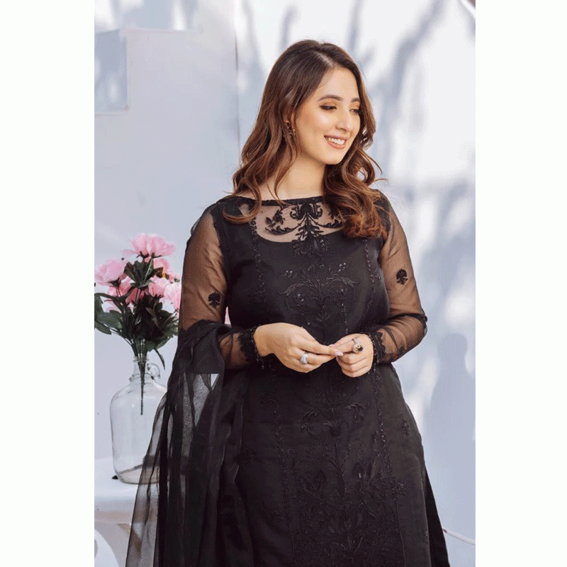 Siyarah (Shirt+Dupatta) - Omal by Komal - Image 2