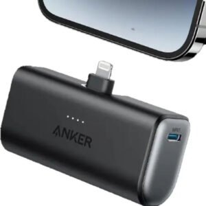 Anker Nano Power Bank 5000mAh Built-In Lightning Connector With Official Warranty