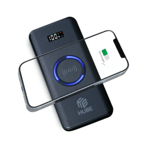 Hube 10,000 Mah Wireless Charging Power Bank