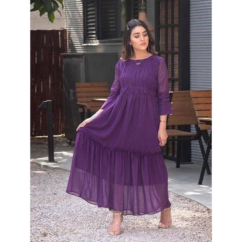 Nazmina (FR-363) Latin purpura dress - Image 2