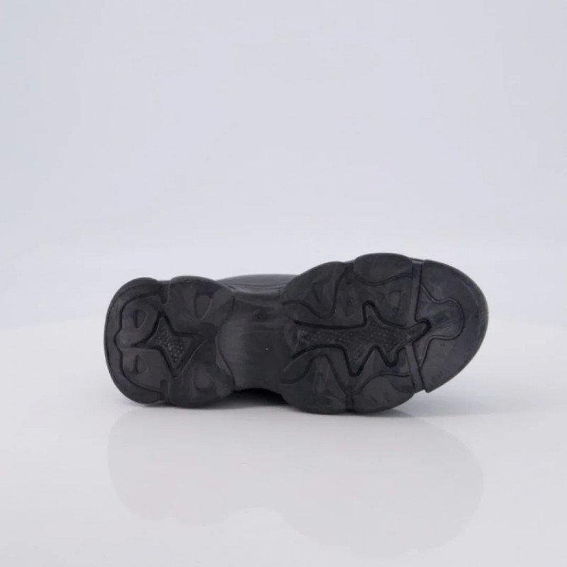 Black Camel Ladies High Sole Sneakers Hld525 - Image 6