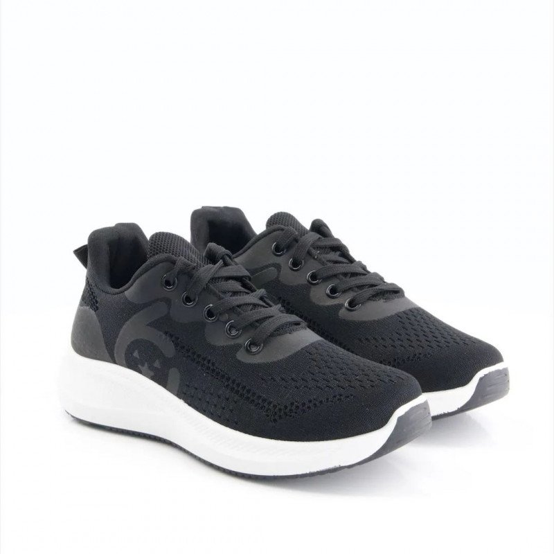 Black Camel Ladies High Sole Sneakers - Image 2