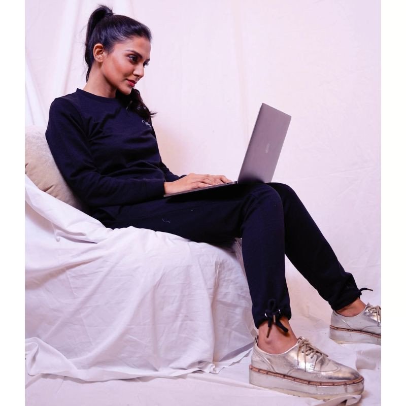 Filly Basic Drawstring Tracksuit For Women - Image 3