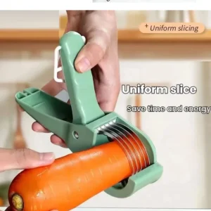 Kitchen Fruit & Vegetable Cutter Slicer – Carrot, Cucumber Cutting Tool