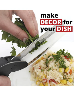 2 in 1 Kitchen Knife & Cutting Board - Great for Food Slicing & Chopping - Image 5