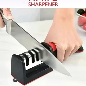 4-Stage Professional Kitchen Knife & Scissor Sharpener