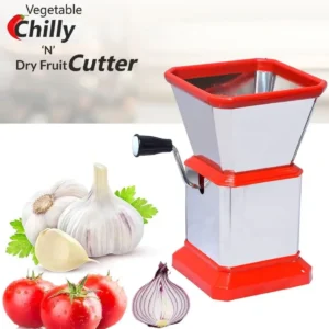 Handheld Manual Chopper & Cutter for Vegetables, Chilies & Dry Fruits