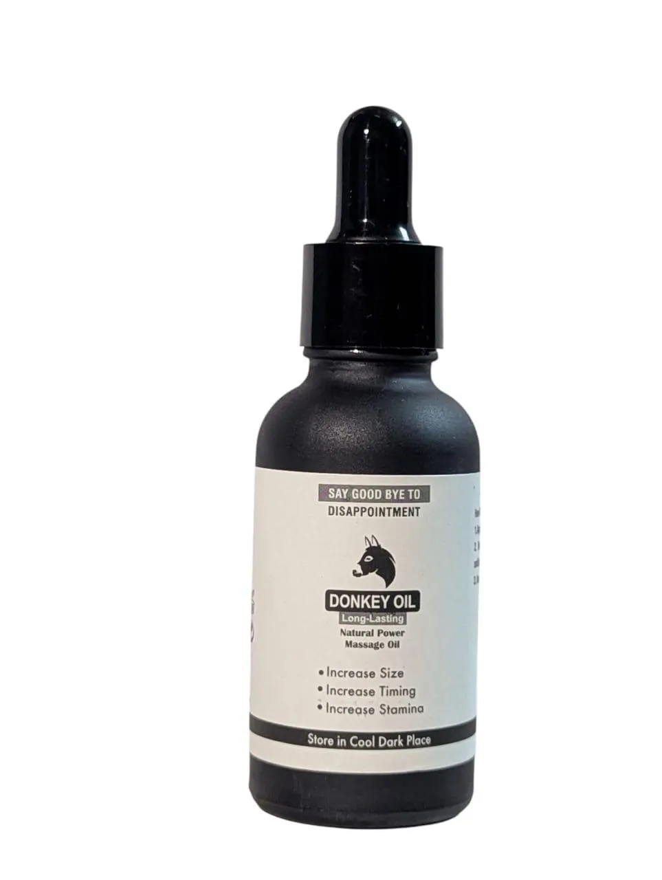 Donkey Body Oil 30 Ml, Timing & Stamina Enhancement - Image 2