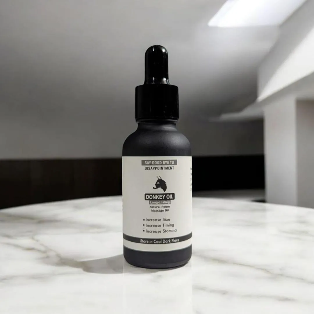 Donkey Body Oil 30 Ml, Timing & Stamina Enhancement - Image 3