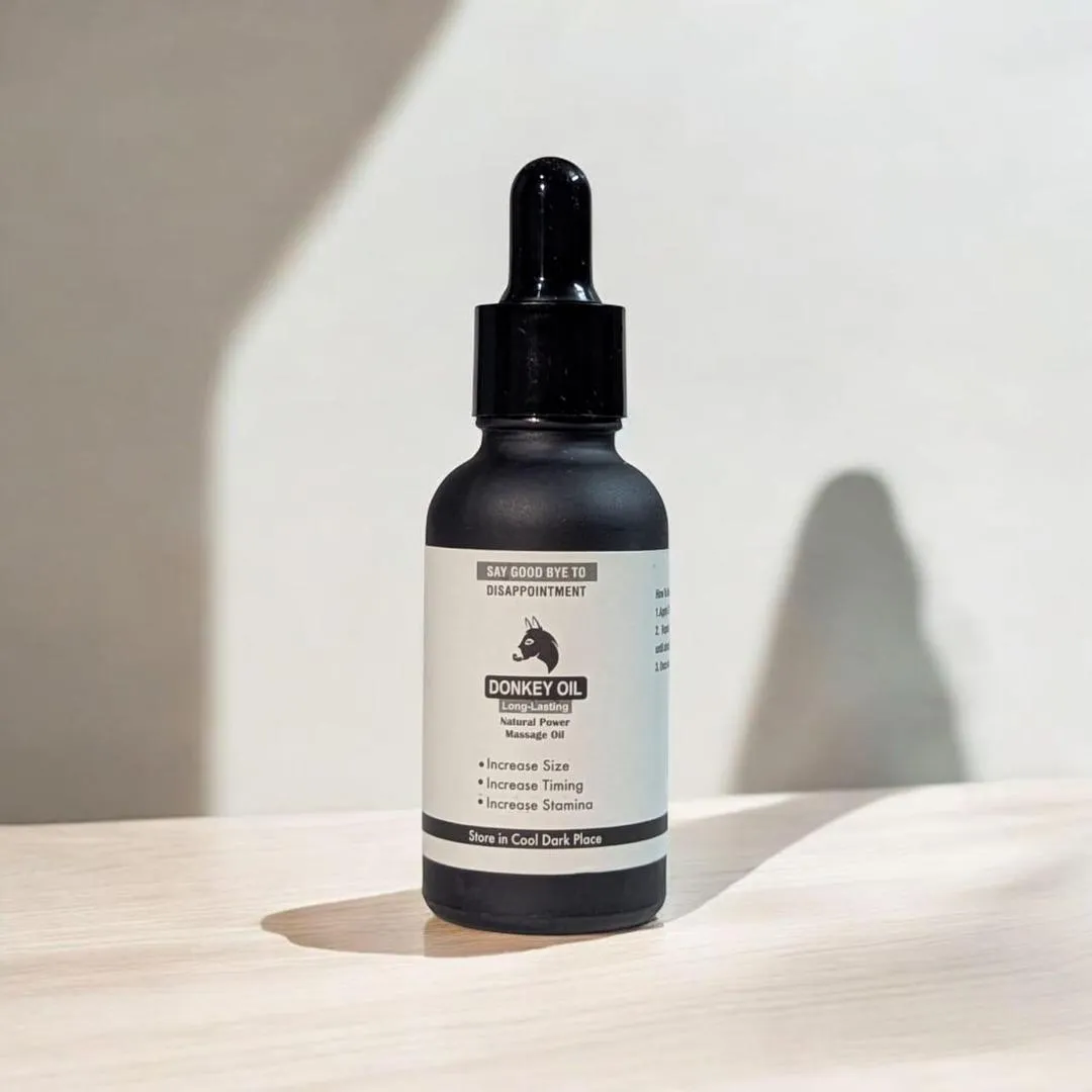 Donkey Body Oil 30 Ml, Timing & Stamina Enhancement - Image 4