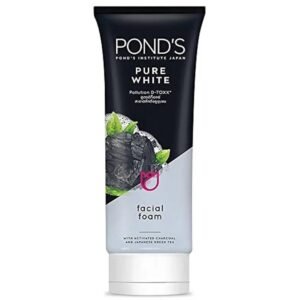 Ponds Charcoal Pure White - Whitening And Brightening Face Wash, 100 g , 1 Pc