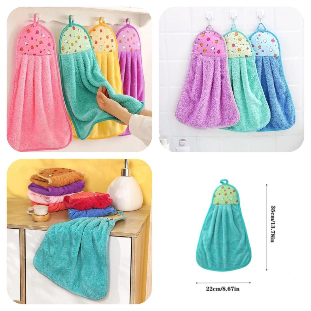 Multicolor Microfiber Kitchen Towel - 1 Pc for All Your Cooking Needs - Image 5