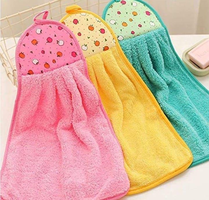 Multicolor Microfiber Kitchen Towel - 1 Pc for All Your Cooking Needs - Image 8
