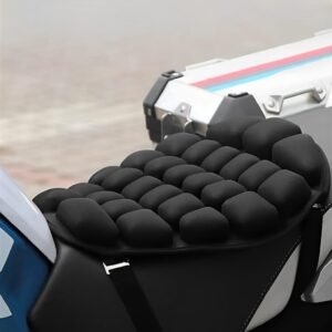 Universal Anti-Slip Motorbike Seat Cushion - 1 Pc Weather Resistant Comfort