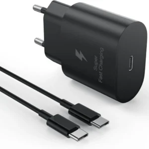 45W Super Fast Charger USB-C For Galaxy S22 S21 S20 Ultra S10 S9 S8 Plus Note20 10+ TYPE C Cable Quick Adapter