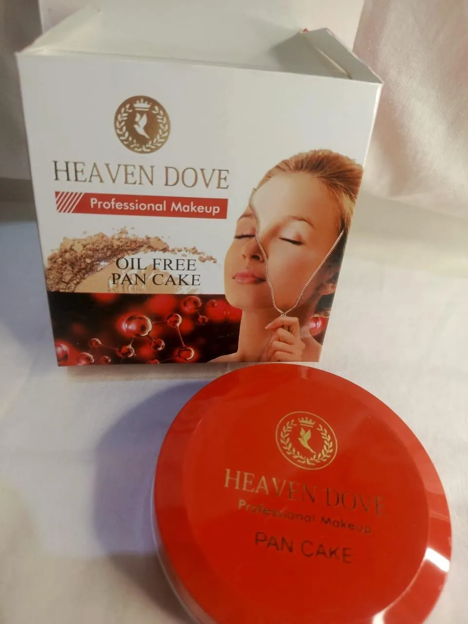 Heaven Dove Professional Makeup Pan Cake - Oil Control Foundation - Image 2