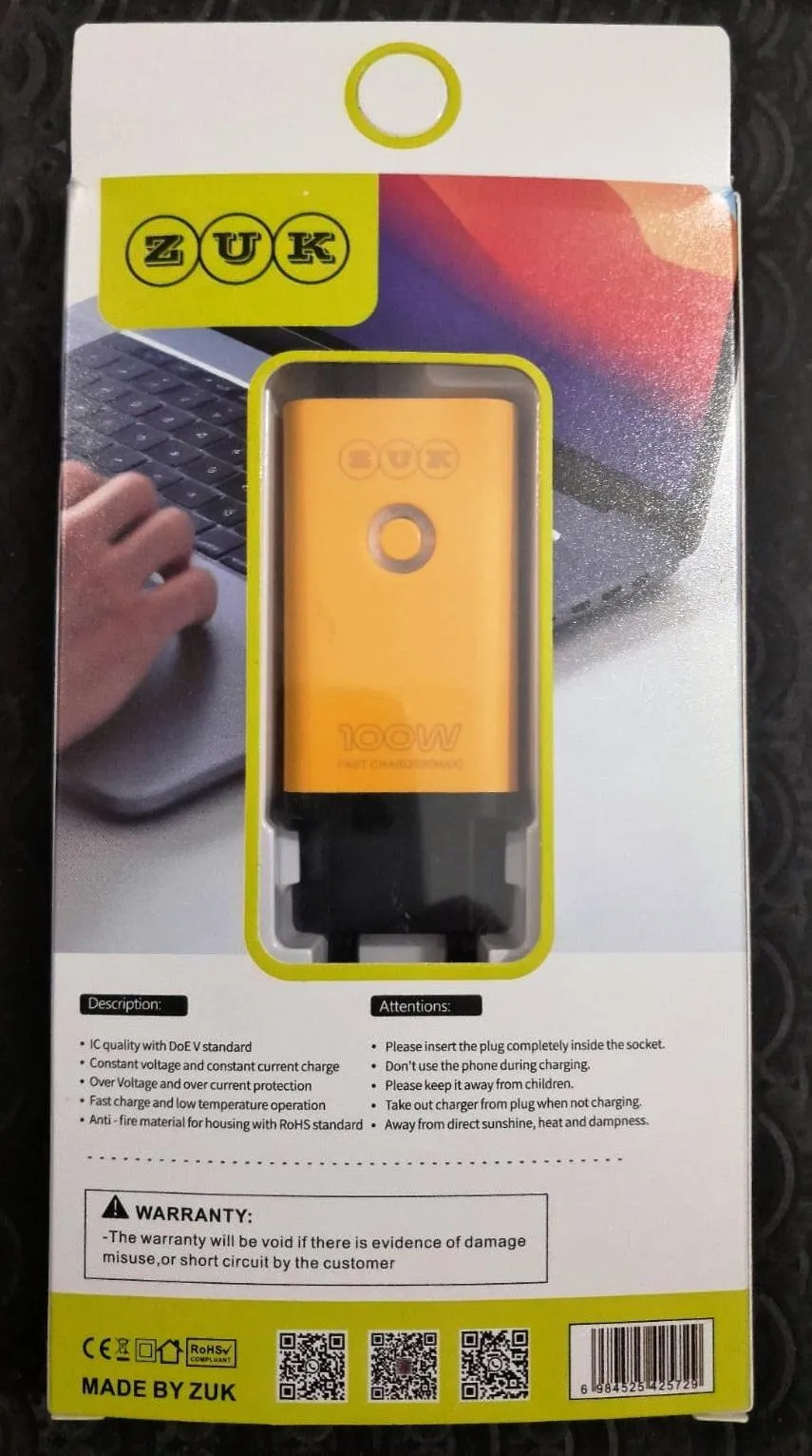 100W Super Fast Charger with Type-C Cable - Image 6