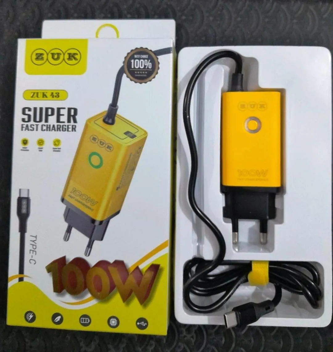 100W Super Fast Charger with Type-C Cable - Image 7