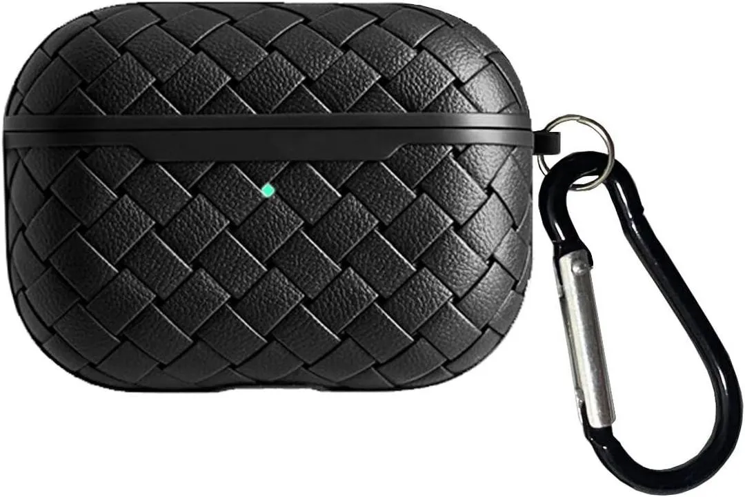 Premium Woven Silicone Case for AirPods Pro - Stylish, Shock-Resistant Protection