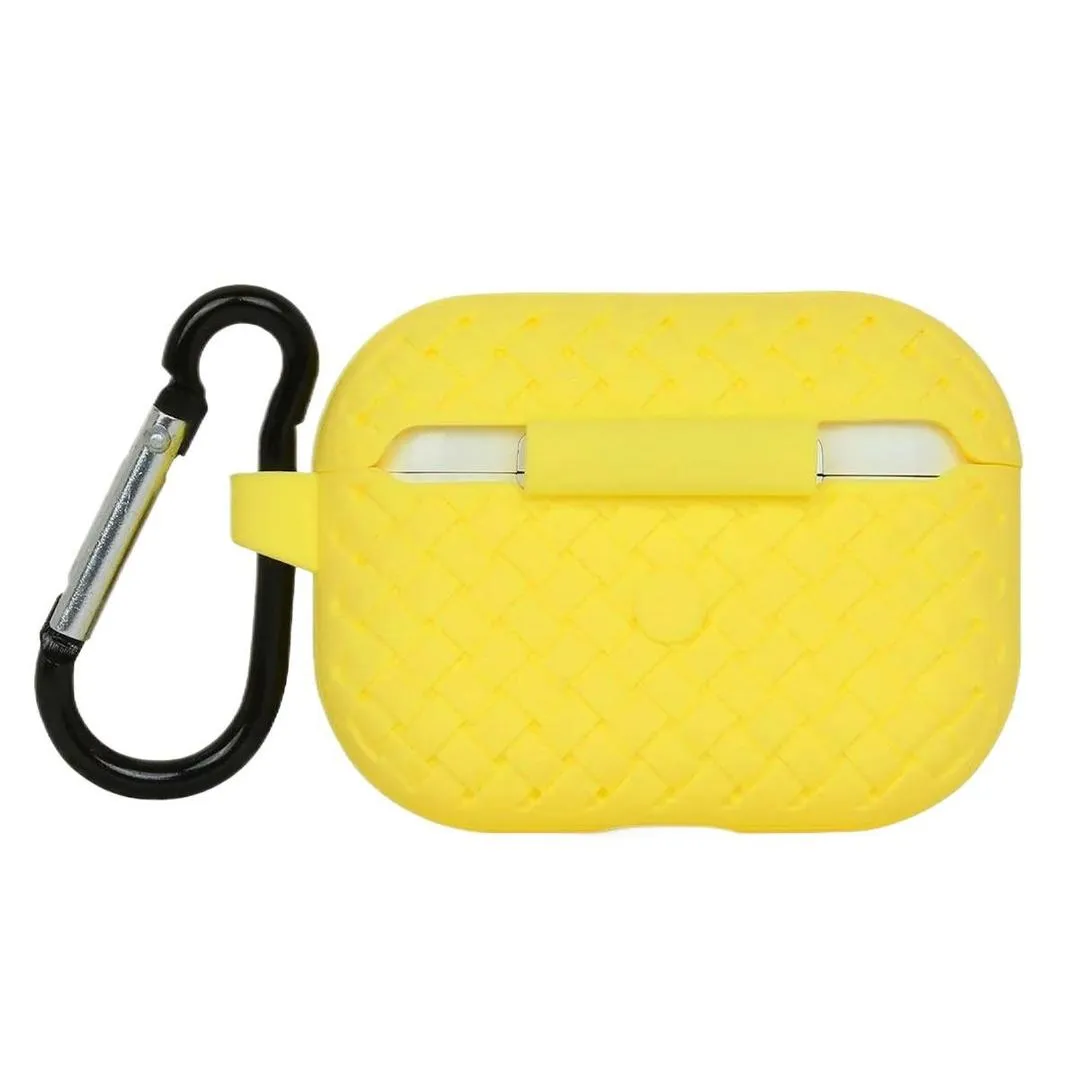 Premium Woven Silicone Case for AirPods Pro - Stylish, Shock-Resistant Protection - Image 8