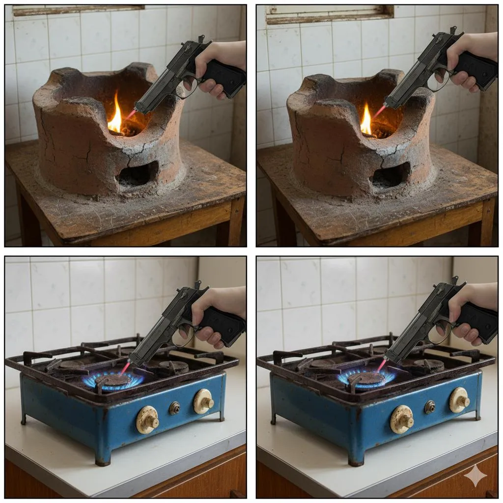 Adds Style And Functionality To The Kitchen Gas Lighter - Image 5