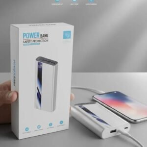 Portable, Travel, Pocket-Size, Lightweight, Indicator Lights, Two Usb Ports, Slim, Flashlight, Compact Power Bank 1