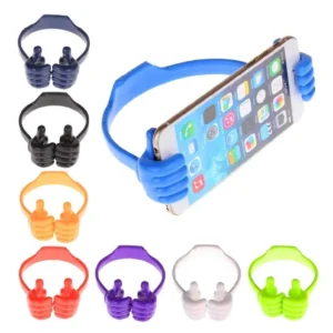 Pack Of 2 Ok Stand Adjustable Thumbs Up Mobile Stand – Flexible Silicone Phone Holder for All Smartphones Tablets