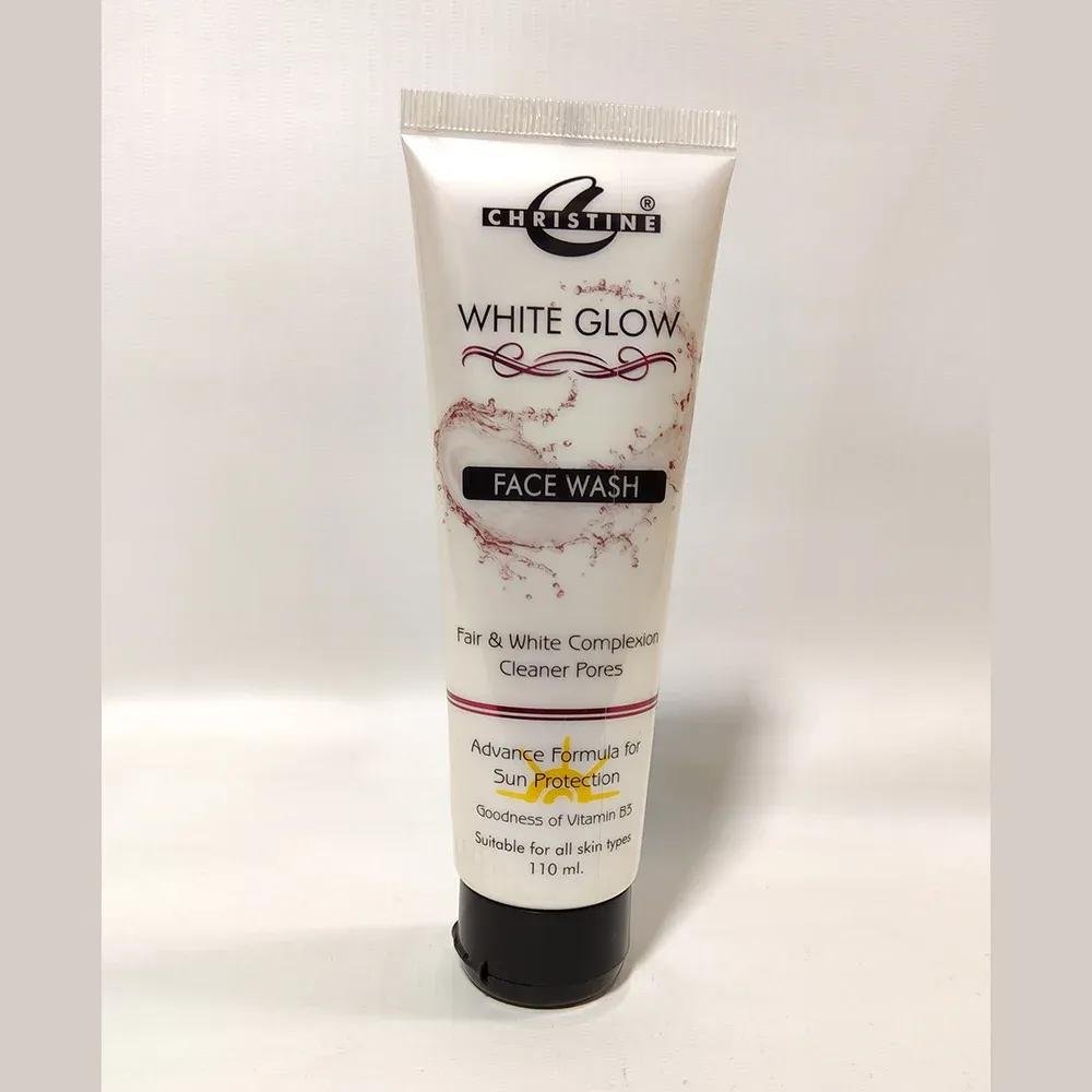 Christine White Glow Face Wash , 110ml - Image 4